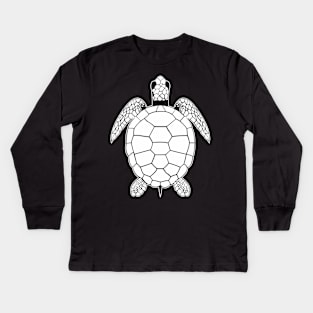 sea turtle Kids Long Sleeve T-Shirt